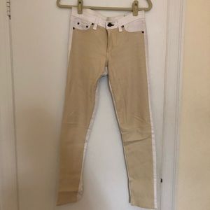Rag & Bone leather jeans